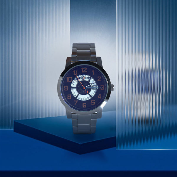 Cassray Blue Dial Watch